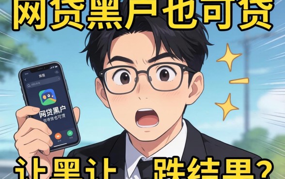 我试了那些所谓有哪个网贷黑户也可贷的软件,结果却让人大跌眼镜