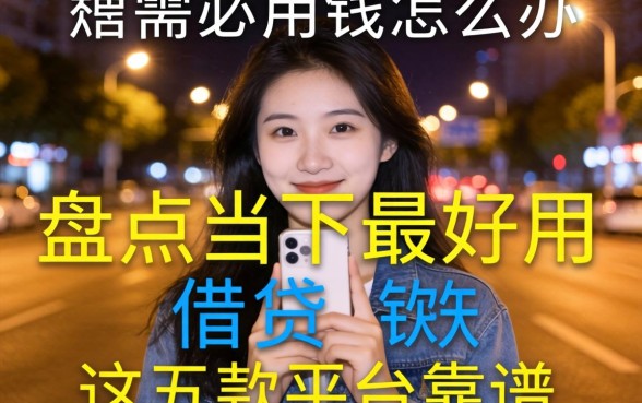 深夜急需用钱怎么办？盘点当下最好用的借贷软件有哪些，这五款平台靠谱吗？