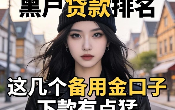 揭秘2026黑户贷款排名：这几个备用金口子下款有点猛