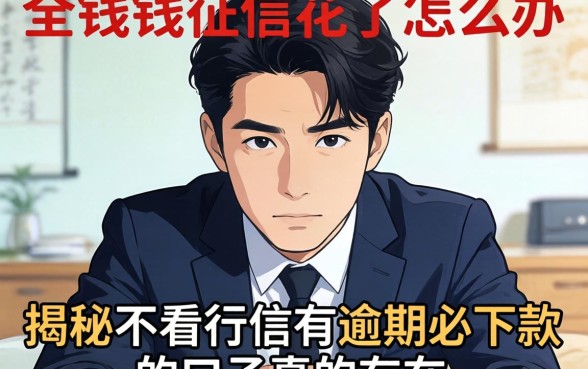 急需用钱征信花了怎么办？揭秘不看征信有逾期必下款的口子真的存在吗？