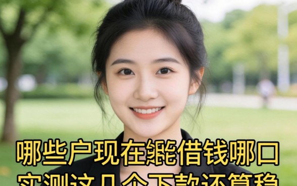 黑户现在还能借钱的口子有哪些？实测这几个下款还算稳