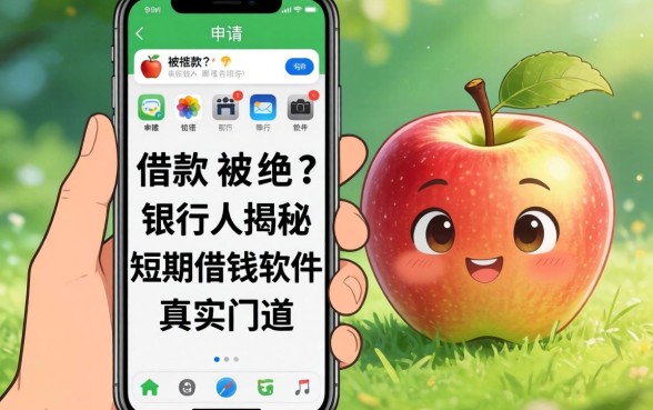 苹果手机申请借款被拒？银行人揭秘短期借钱软件的真实门道