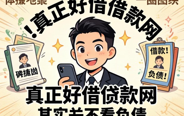 我试了一圈发现，真正好借的借款网其实并不看负债