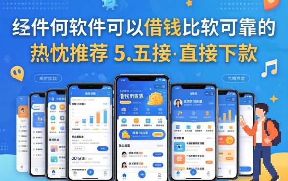现在还有什么软件可以借钱比较可靠的,热忱推荐五个直接下款的app