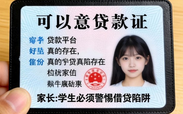 未成年身份证可以贷款的平台真的存在吗?家长和学生必须警惕的借贷陷阱