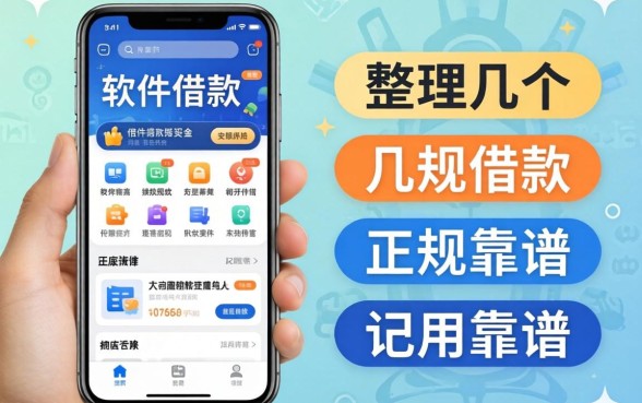 手机什么软件借款最安全?整理了几个正规靠谱的渠道