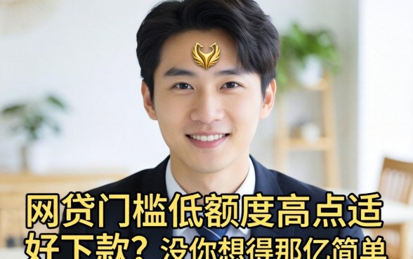 哪个网贷门槛低额度高点好下款？说实话，这事儿没你想得那么简单