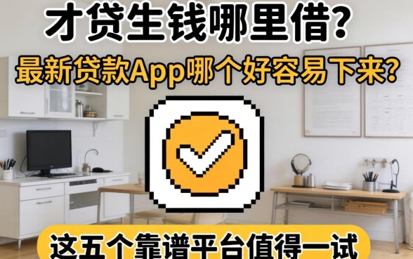 急需用钱哪里借？最新贷款app哪个好容易下来？这五个靠谱平台值得一试