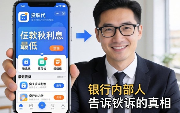 哪个贷款app利息最低?银行内部人告诉你真相
