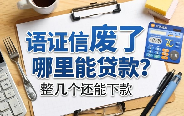 征信废了哪里能贷款？整理了几个还能下款的渠道