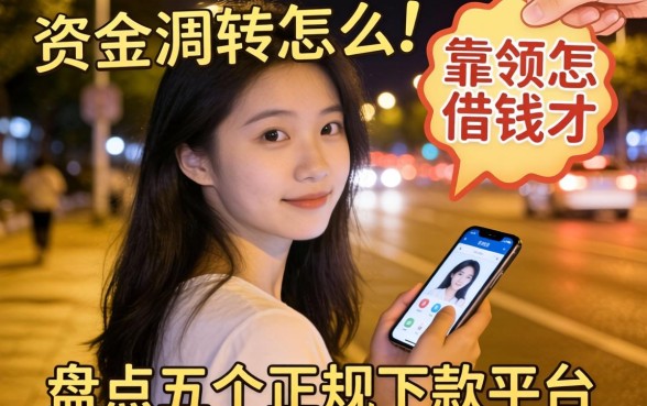 深夜急需资金周转怎么办？2026手机借钱怎么样才靠谱？盘点五个正规下款平台