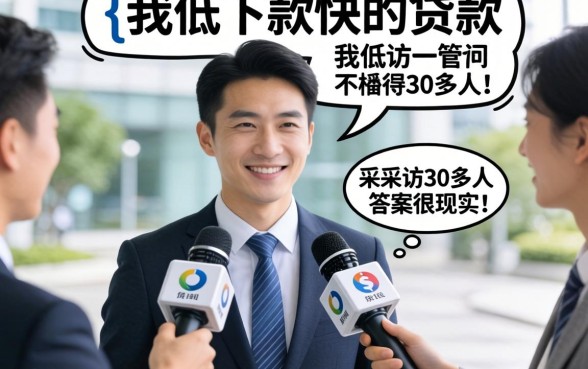 有什么门槛低下款快的贷款？我采访了30多人，答案很现实