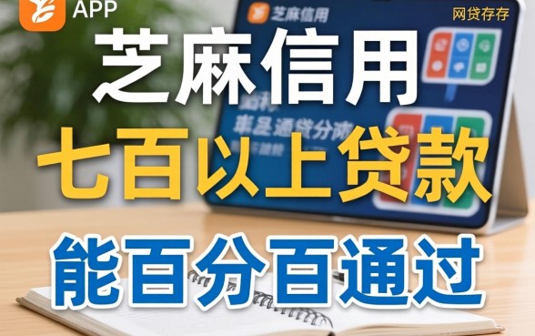 芝麻信用七百以上贷款和能百分百通过的网贷app，其实并不存在