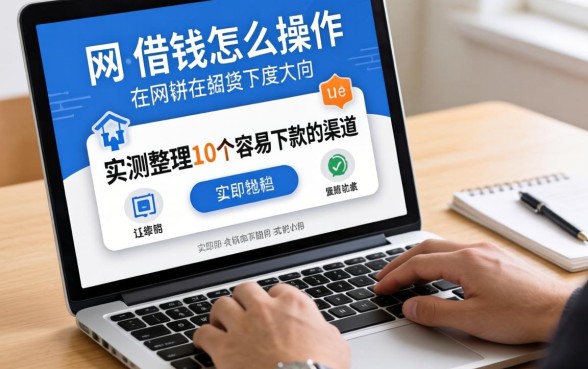 网上借钱怎么操作?实测整理这10个容易下款的渠道