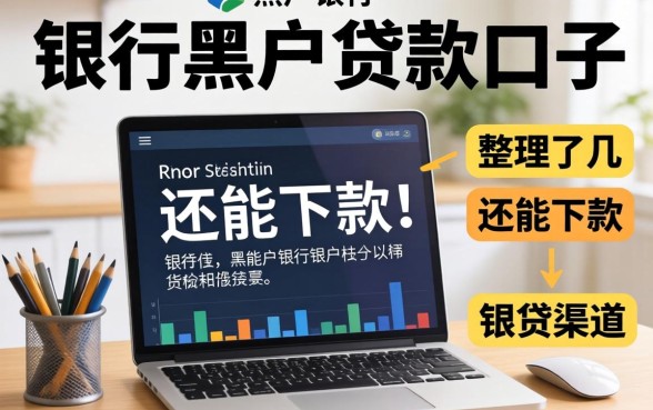 揭秘银行黑户贷款的口子:整理了几个还能下款的渠道