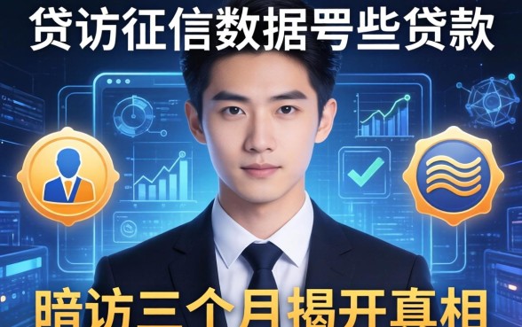 不看征信数据的贷款有哪些？我暗访三个月揭开真相