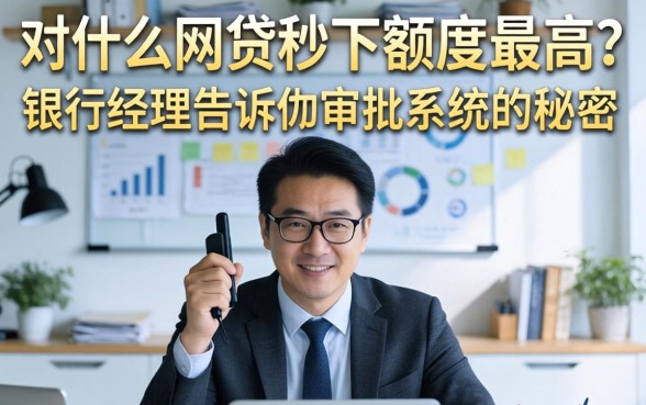 揭秘什么网贷秒下额度最高？银行经理告诉你审批系统的秘密