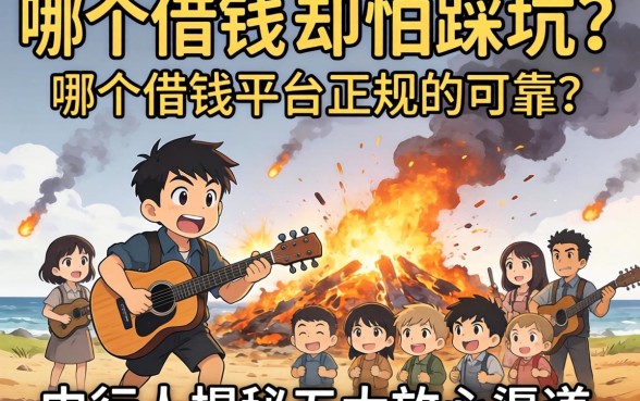 急需用钱却怕踩坑？哪个借钱平台正规的可靠？内行人揭秘五大放心渠道