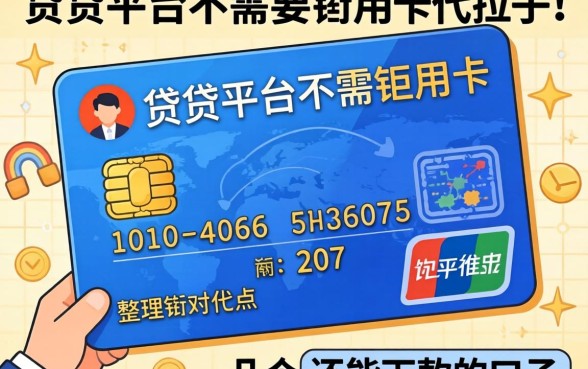 哪个借贷平台不需要银行卡？整理了几个还能下款的口子