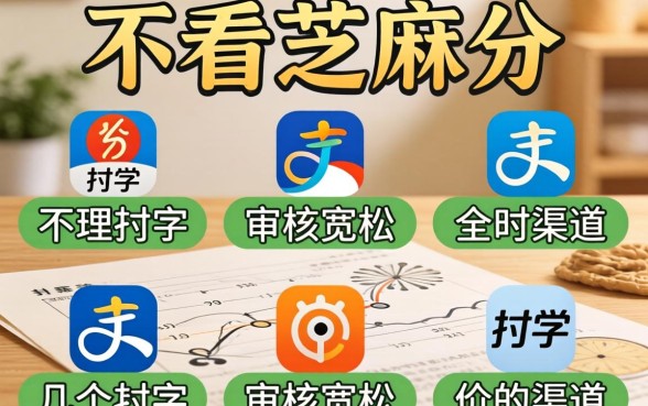 现在哪个平台不看芝麻分?整理了几个审核宽松的渠道
