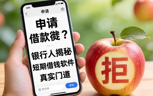 苹果手机申请借款被拒？银行人揭秘短期借钱软件的真实门道