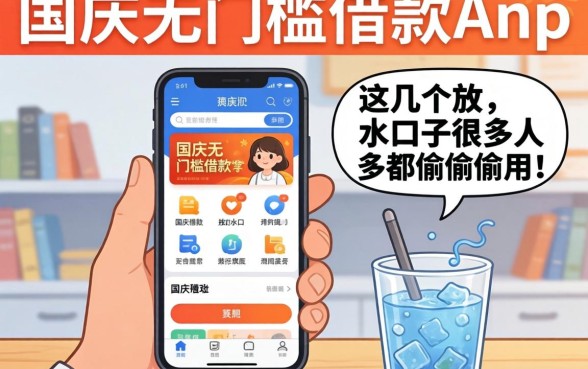 国庆无门槛借款app:这几个放水口子很多人都在偷偷用