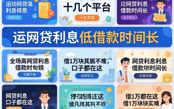 我试了十几个平台，发现网贷利息低借款时间长的口子都在这，借1万块其实不难