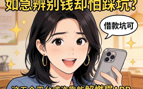 急需用钱却怕踩坑?如何辨别比较可靠的借款app,这五个平台或许能解燃眉之急