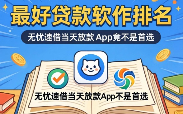 我翻遍了最好的贷款软件排名,发现无忧速借当天放款的app竟不是首选