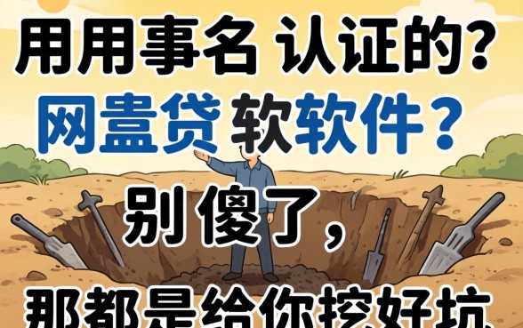 不用实名认证的网贷软件？别傻了，那都是给你挖好的坑