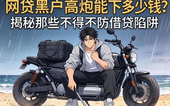 急需用钱身陷绝境？网贷黑户高炮能下多少钱？揭秘那些不得不防的借贷陷阱