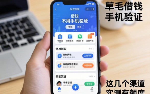 揭秘有没有借钱不用手机验证的APP，这几个渠道实测有额度