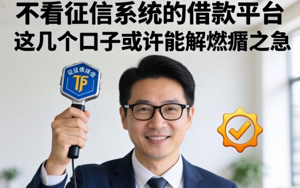 揭秘不看征信系统的借款平台,这几个口子或许能解燃眉之急