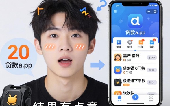 我试了20岁贷款app和黑户借钱0门槛极速下款软件，结果有点意外