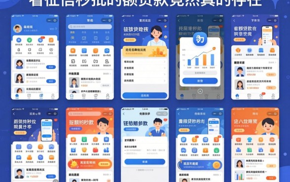 我试了十几个平台，发现不看征信秒批的小额贷款竟然真的存在