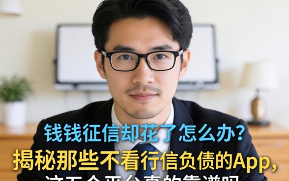 急需用钱征信却花了怎么办？揭秘那些不看征信负债的app，这五个平台真的靠谱吗？