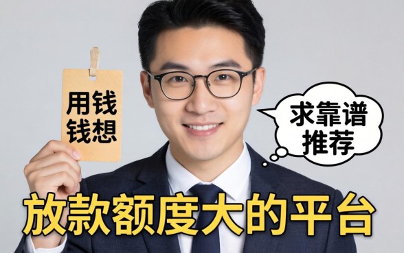 急用钱想找个放款额度大的平台，求靠谱推荐！