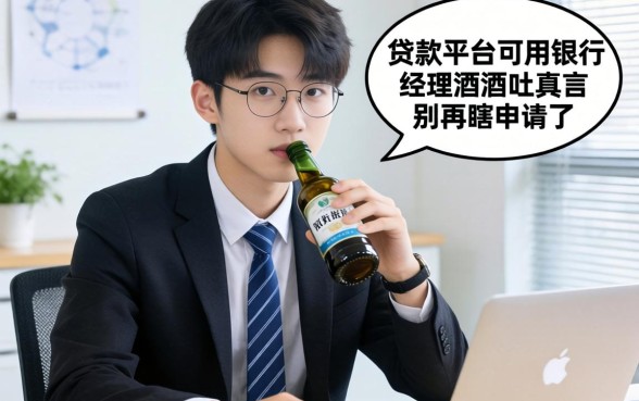 20岁什么贷款平台可以用?银行经理酒后吐真言,别再瞎申请了
