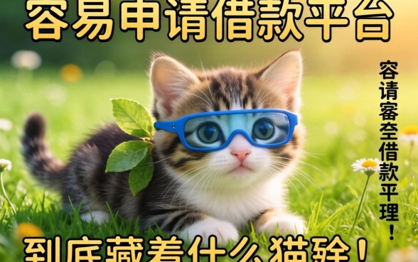 那些号称容易申请的借款平台，到底藏着什么猫腻？