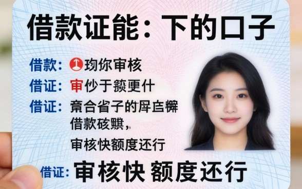 总结几个身份证借款能下的口子，审核快额度还行