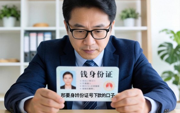 急用钱没身份证号咋整？求那种不需要身份证号就能下款的口子！