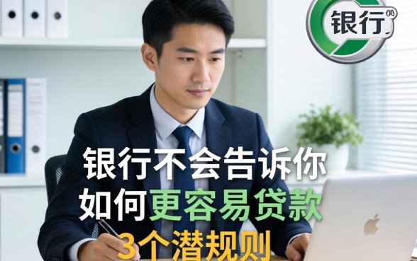 银行经理不会告诉你：如何更容易贷款的3个潜规则