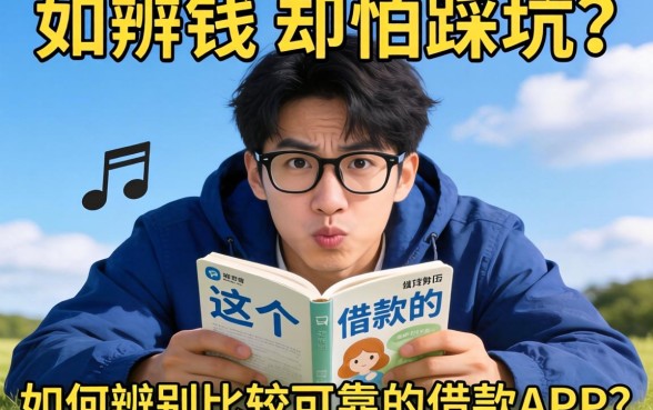 急需用钱却怕踩坑?如何辨别比较可靠的借款app,这五个平台或许能解燃眉之急