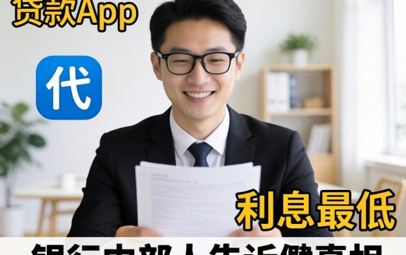 哪个贷款app利息最低?银行内部人告诉你真相
