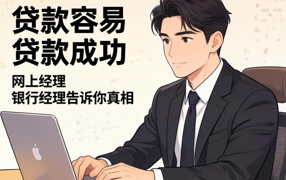 网上哪个贷款容易贷款成功？银行经理告诉你真相