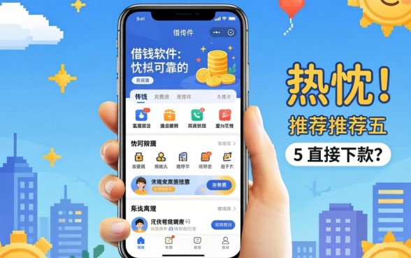 现在还有什么软件可以借钱比较可靠的,热忱推荐五个直接下款的app
