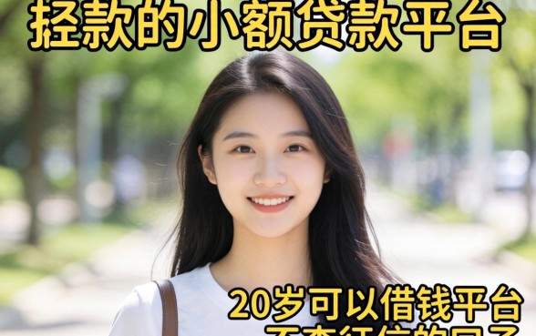 比较容易放款的小额贷款平台推荐，揭秘五个20岁可以借钱平台不查征信的口子