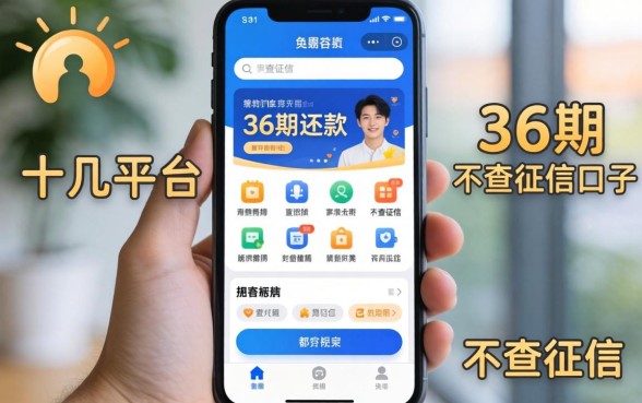 我试了十几个平台,发现分36期还款且不查征信的口子都在这