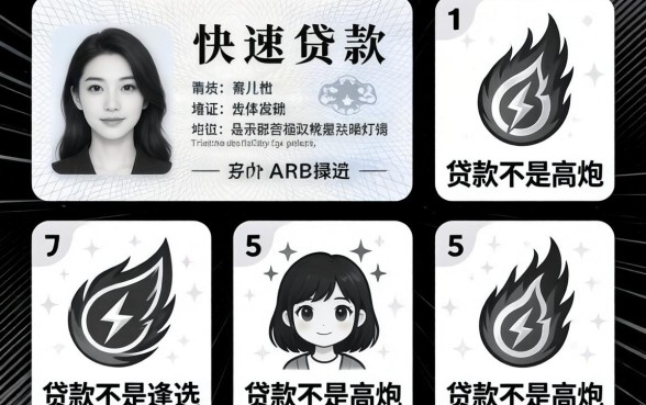 一张身份证快速贷款，遴选五个黑白贷款不是高炮的app