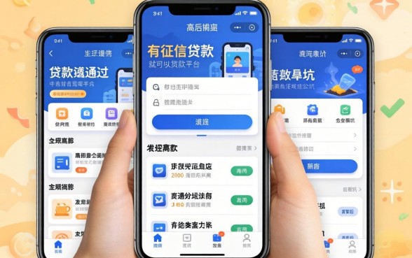 我试了几个不看征信就可以贷款的平台，发现贷款通过高的app背后全是坑